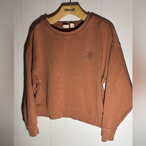Roxy Brown Sweatshirt for Kids